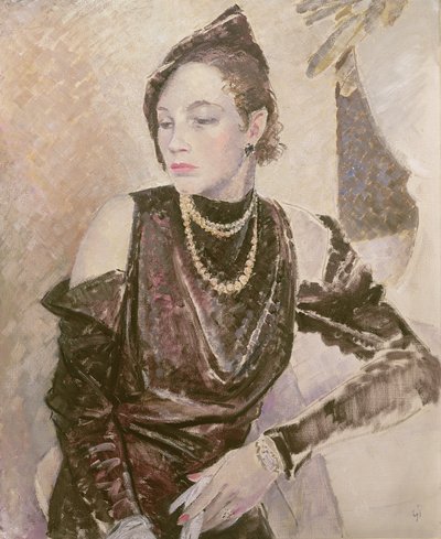 Bayan Gwendolen Cleaver, 1933 by Glyn Warren Philpot
