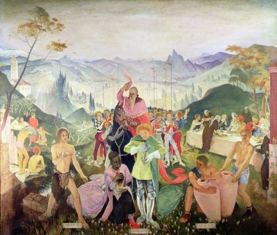 Üçlü Epifani by Glyn Warren Philpot