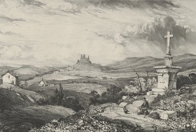 Larderole Kalesi, 1832. by Godefroy Engelmann