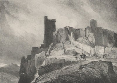 Polignac Kalesi, 1831 by Godefroy Engelmann