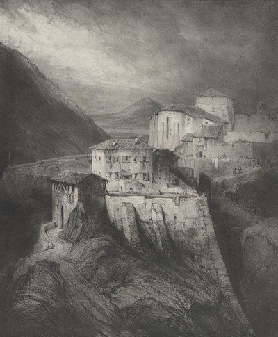 Saint Jean Kilisesi, Thiers, 1831. by Godefroy Engelmann