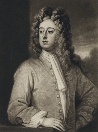 Francis Godolphin, Godolphin Kontu (lito) by Godfrey (after) Kneller