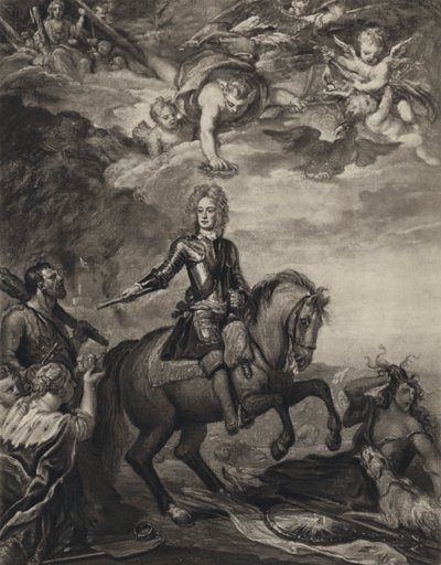 John Churchill, Marlborough Dükü (lito) by Godfrey (after) Kneller