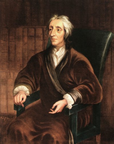John Locke'un Portresi, 1944 basımı (baskı) by Godfrey (after) Kneller