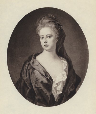 Sarah Jennings, Marlborough Düşesi (taş) by Godfrey (after) Kneller