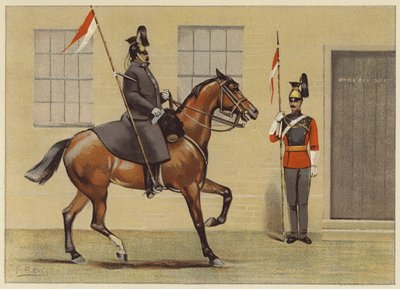 16. (Kraliçeler) Mızraklılar by Godfrey Douglas Giles