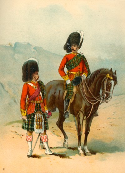72. - Seaforth Highlanders, 1890. by Godfrey Douglas Giles