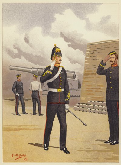 Kraliyet Topçu by Godfrey Douglas Giles