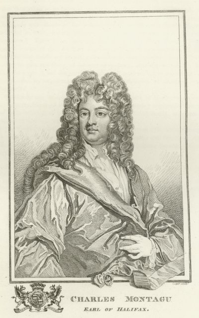ಚಾರ್ಲ್ಸ್ ಮೊಂಟಾಗು, ಹ್ಯಾಲಿಫ್ಯಾಕ್ಸ್ ಟರ್ಕಿಯ ಅರ್ಲ್ by Godfrey Kneller