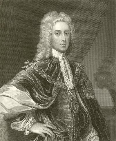 Argyll ve Greenwich John Dükü by Godfrey Kneller