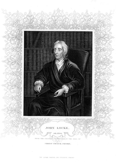 John Locke, İngiliz filozof, c1680-1704 by Godfrey Kneller