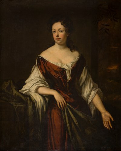 Bir Hanımefendinin Portresi, c.1666-1723 (tuval üzerine yağlı boya) by Godfrey Kneller