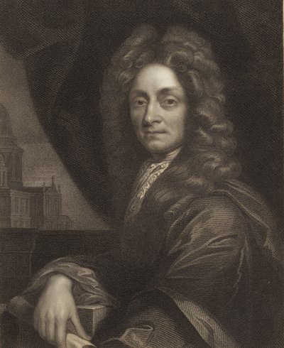 Sör Christopher Wren by Godfrey Kneller