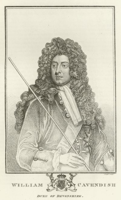 William Cavendish, Devonshire Dükü by Godfrey Kneller