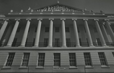 Cumberland Terrace, Regents Park, Londra 1950