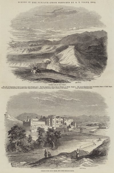 Pencap'taki sahneler by Godfrey Thomas Vigne