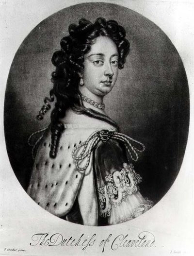 Cleveland Düşesi Barbara Villiers