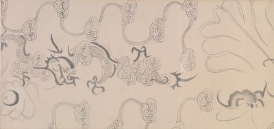 Beş Haraç Atı Detayı (kağıt üzerine mürekkep ve renkli) by Gonglin Li