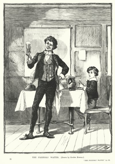 Dost Garson (gravür) by Gordon Frederick (after) Browne