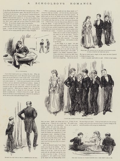 Bir Okul Çocuğunun Romantizmi by Gordon Frederick Browne