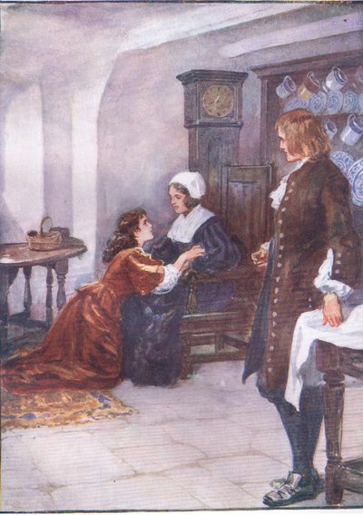 Ve böylece annenin kalbine gitti, Lorna Doone pub.by W & R Chambers Ltd, 1921 by Gordon Frederick Browne