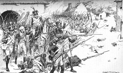 Kolon Köye Zorla Girdikten Sonra, Sadece Geri Döndürülecek Kolon, 1896, 1902 by Gordon Frederick Browne