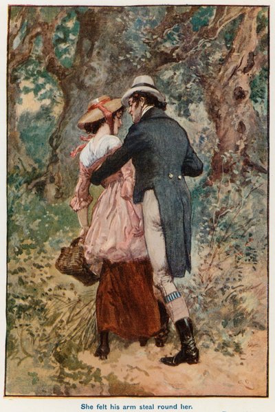 Adam Bede için İllüstrasyon by Gordon Frederick Browne