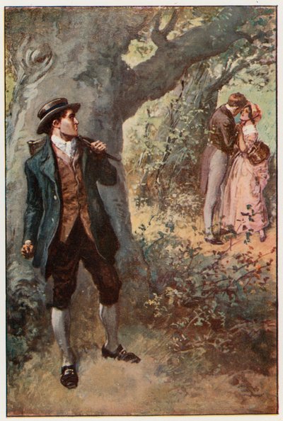 Adam Bede için İllüstrasyon by Gordon Frederick Browne