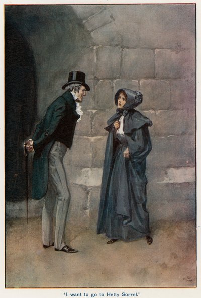Adam Bede için İllüstrasyon by Gordon Frederick Browne