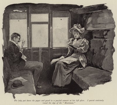 Arthur Hughes tarafından Sadece Kısa Bir Öykü için İllüstrasyon by Gordon Frederick Browne