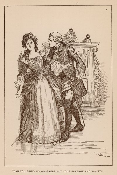 Thackeray'den Henry Esmond'un Tarihi için İllüstrasyon by Gordon Frederick Browne