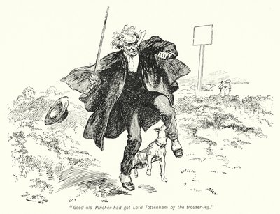 E Nesbit (lito) tarafından Hazine Arayanların Hikayesi için İllüstrasyon by Gordon Frederick Browne