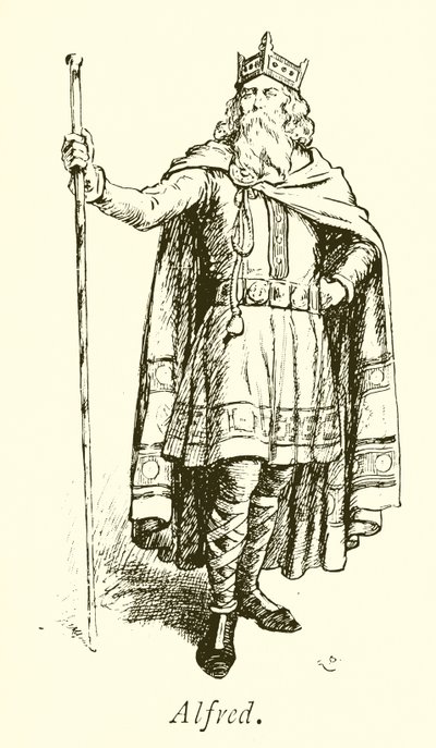 Kral Büyük Alfred by Gordon Frederick Browne
