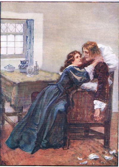 Beni tutamasalar da kollarıma girmeyi başardı, Lorna Doone pub.by W & R Chambers Ltd, 1921 by Gordon Frederick Browne