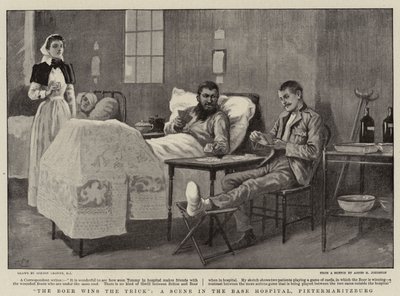 Boer, Pietermaritzburg Base Hastanesinde Bir Sahne olan Trick