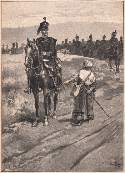 Brunswick Dükü ve Süvarileri (Kara Brunswickers) MS 1810 by Gordon Frederick Browne