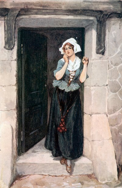 Yüzünün Alışılmış İfadesi Tatlı Bir Dalgınlıktı by Gordon Frederick Browne