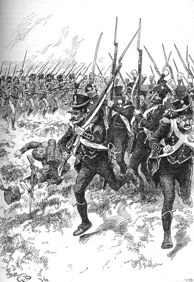 1902 Maida Yönünde Kırıldılar ve Kaçtılar by Gordon Frederick Browne