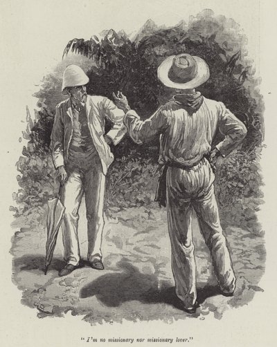 Uma veya Falesa Sahili, Robert Louis Stevenson by Gordon Frederick Browne