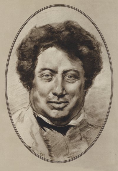 Alexandre Dumas, Pere (taş) by Gordon Ross