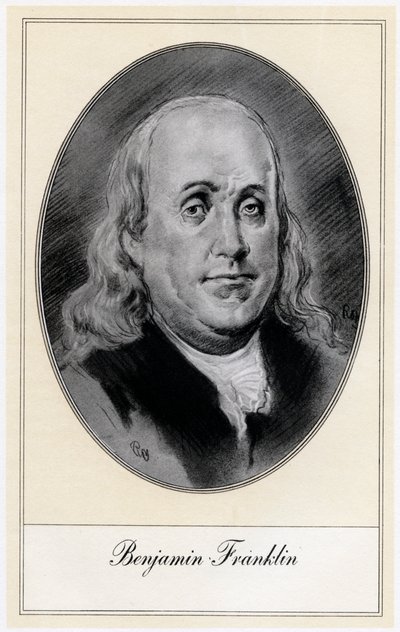 Benjamin Franklin, Amerika Birleşik Devletleri