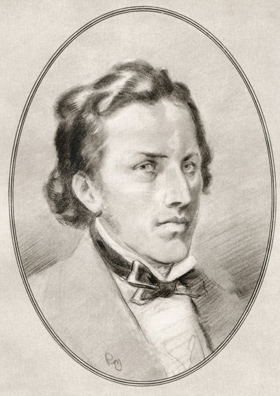 Büyük Bestecilerin Yaşayan Biyografilerinden Frederic Francois Chopin by Gordon Ross