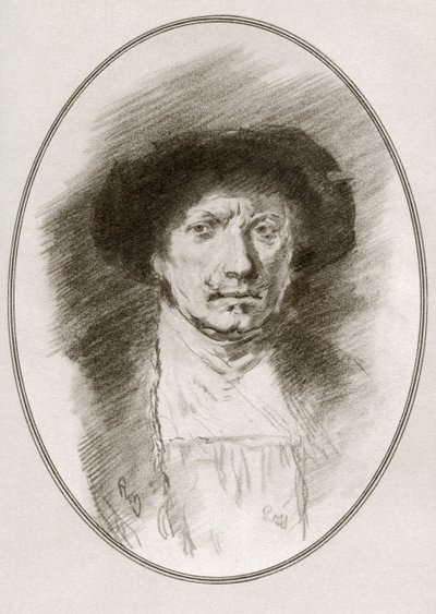 Büyük Ressamların Yaşayan Biyografilerinden Rembrandt Harmenszoon van Rijn by Gordon Ross