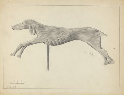 Koşan Köpek Rüzgar Gülü by Gordon Sanborn