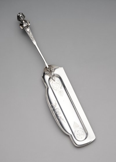 "Bust" pattern crumber, late 1860s (coin silver) by Gorham Manufacturing Company