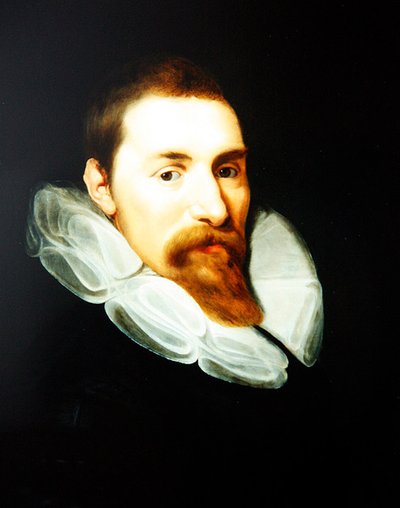 Bir Beyefendinin Portresi (panelde yağlı boya) by Gortzius (style of) Geldorp