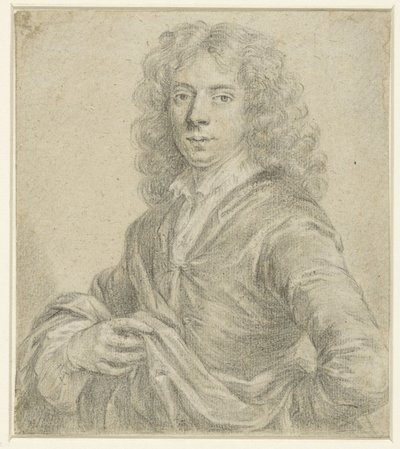 Steffan Wolters'ın portresi, Amsterdam'daki koleksiyoncu by Gottfried Kneller
