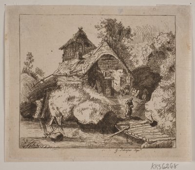eski çiftlik evi by Gottfried Schaper