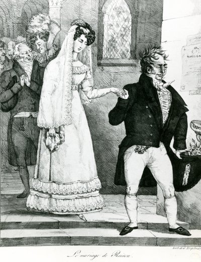 Kolaylığın Evliliği, 1822 by Gottfried or Godefroy Engelmann