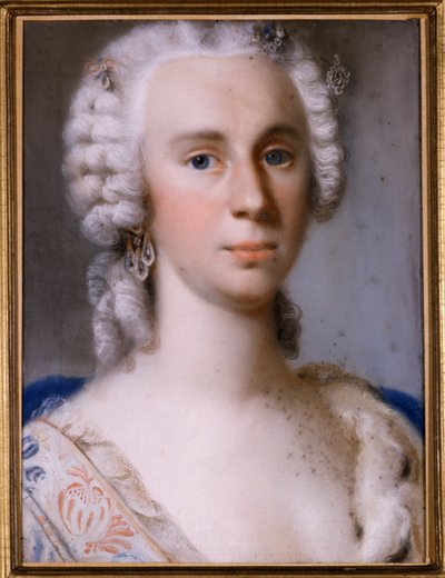 Filipin Antoinette, 1748 by Gottlieb Friedrich Bach